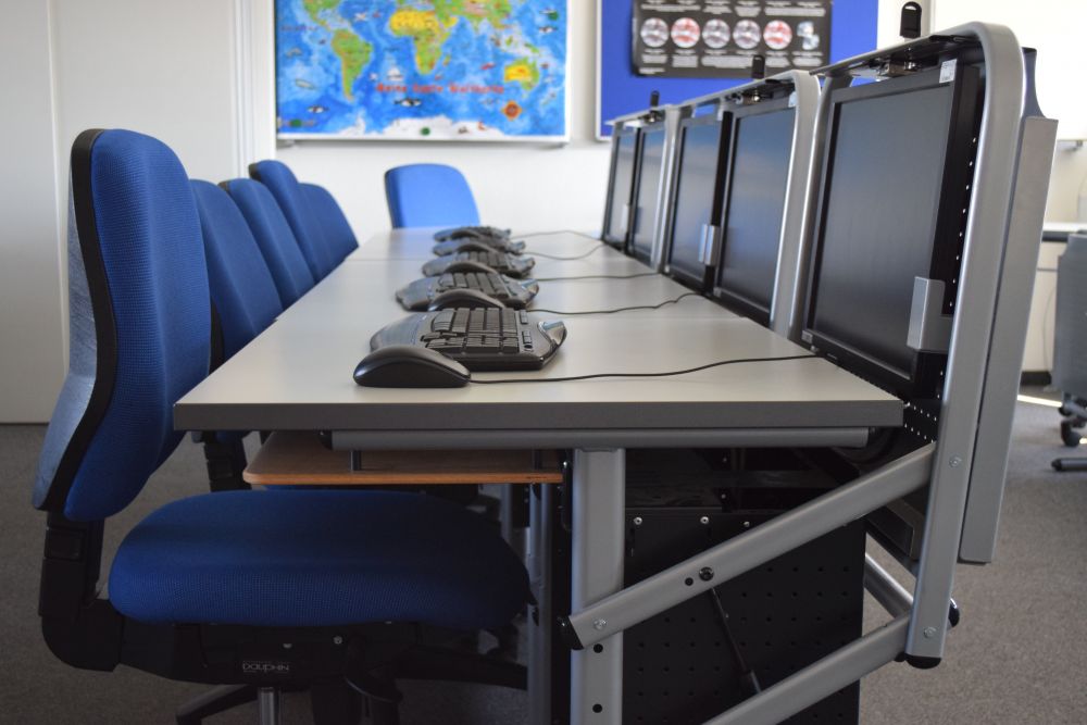 Computerraum der GIS-Station